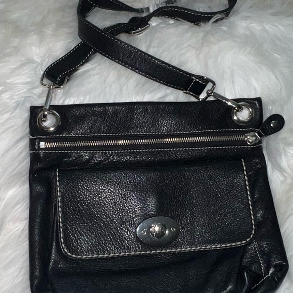 Roots Black Crossbody Bag - Picture 6 of 12